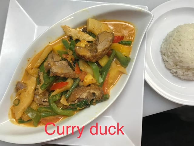 Duck Red Curry.