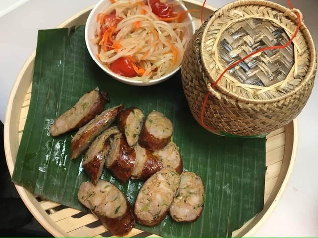 Lao Sausage Combo.