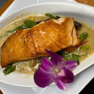Salmon Green Curry