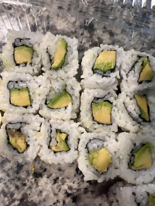 Avocado Roll.