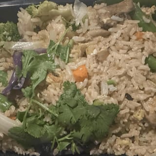 Vegetables Lotus Fried Rice