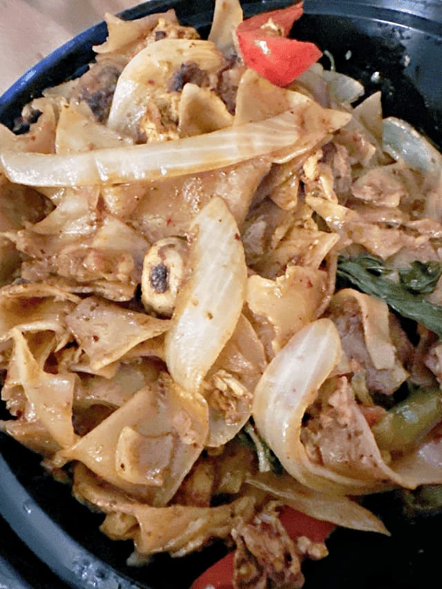 Beef Drunken Noodles.