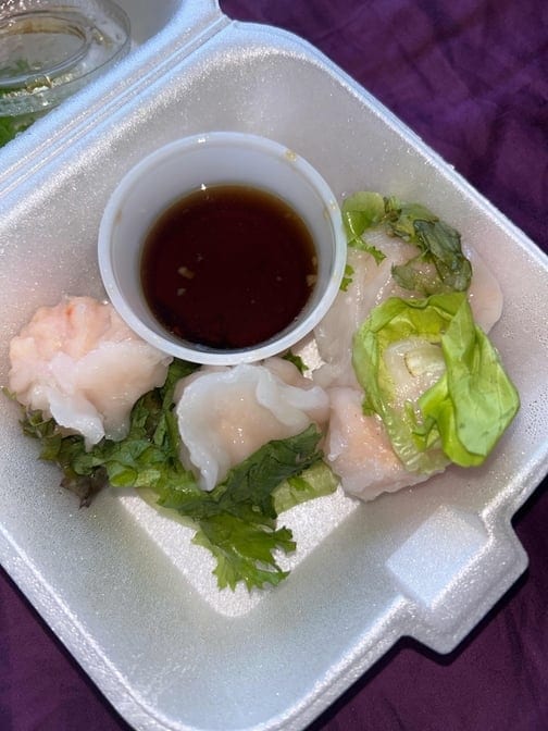 Shrimp Dumplings.