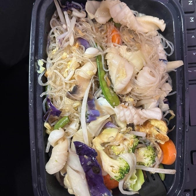 Squid Pad Woon Sen.
