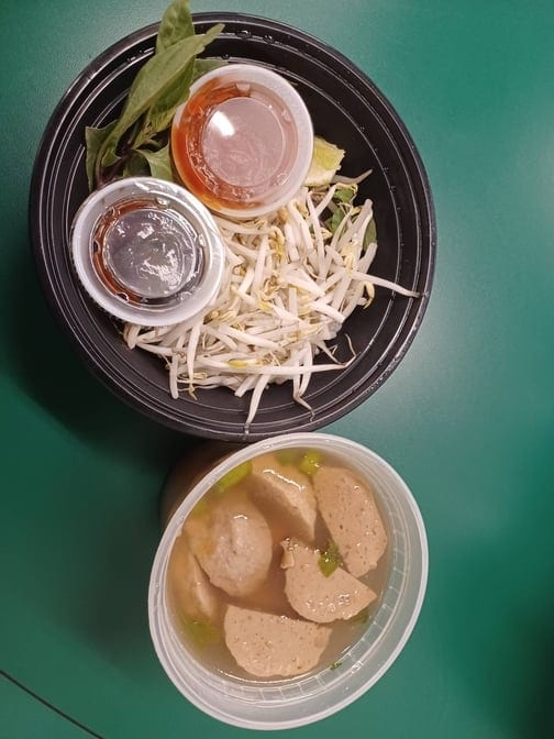 Beef Meatball Pho.