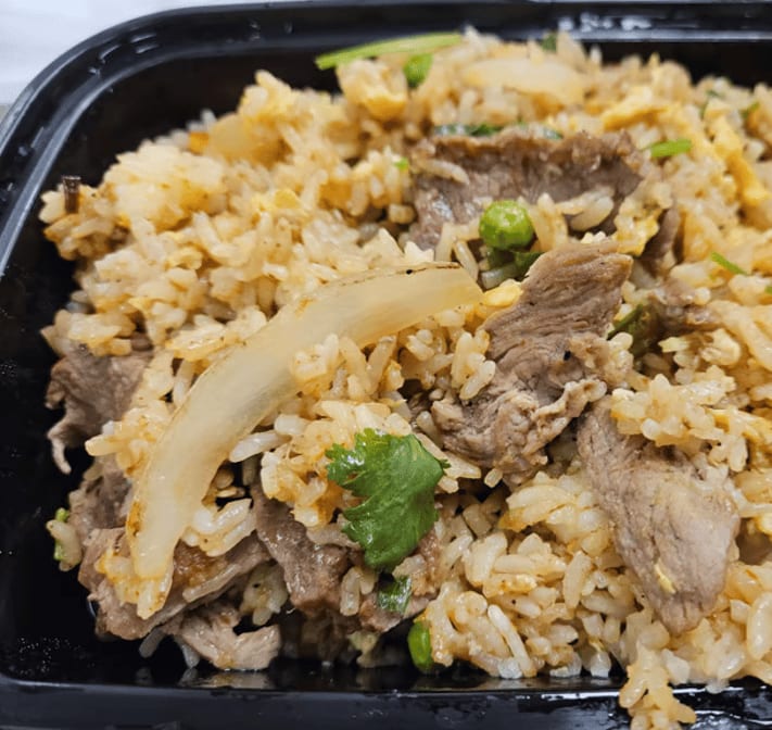 Beef Basil Fried Rice.