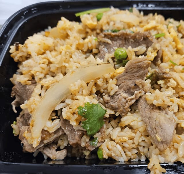 Beef Basil Fried Rice.