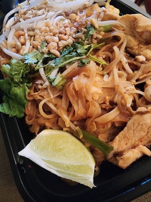 Chicken Pad Thai.