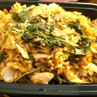 Chicken Basil Fried Rice