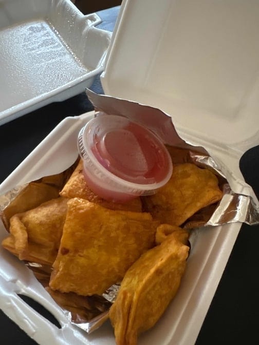 Crab Wonton.
