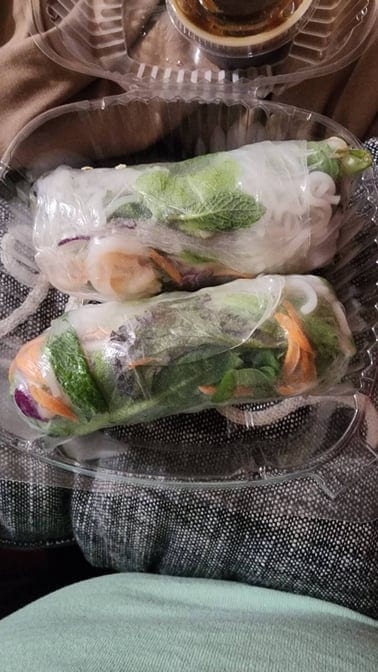 Shrimp Fresh Rolls.
