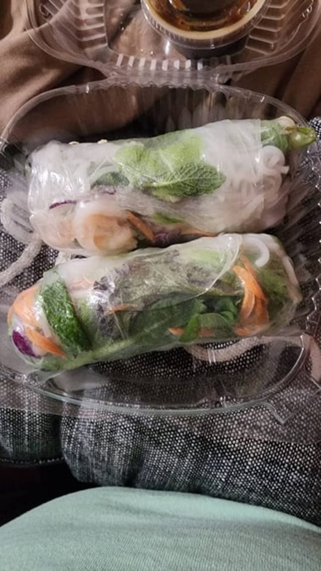 Shrimp Fresh Rolls.