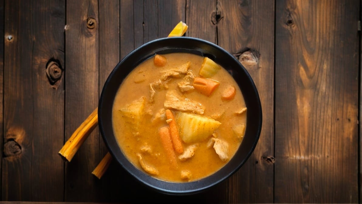 Pork Tenderloin Massaman Curry.