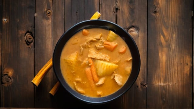 Pork Tenderloin Massaman Curry.
