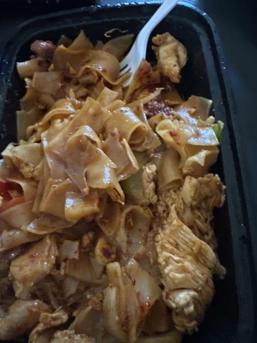 Chicken Drunken Noodle.