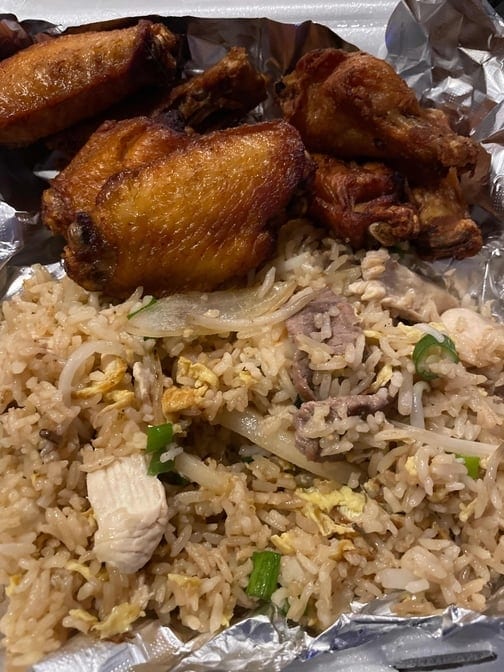 Wings With House Specials.