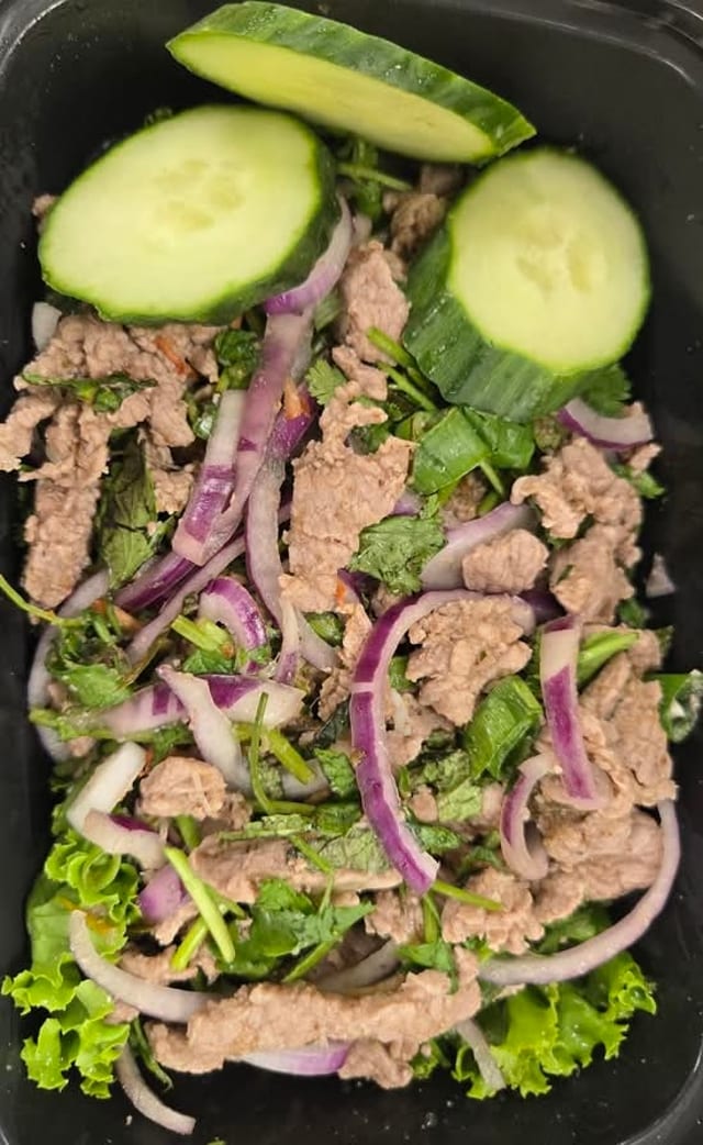 Laab Beef Salad.